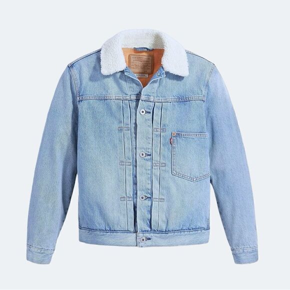 LEVI’S® NWT Type 1 lined denim trucker jacket Size S - Picture 5 of 5